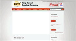 Desktop Screenshot of kktcindia.com
